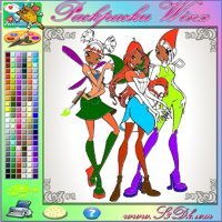 Раскраски Winx